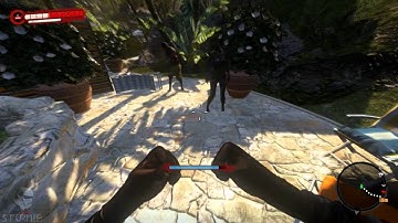 Dead Island - Analog Fighting with keyboard-mouse demonstration and randomness