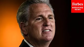 Reporter Asks McCarthy About Republican Lawmakers Calling Debt Limit Deal With Biden 'Insanity'