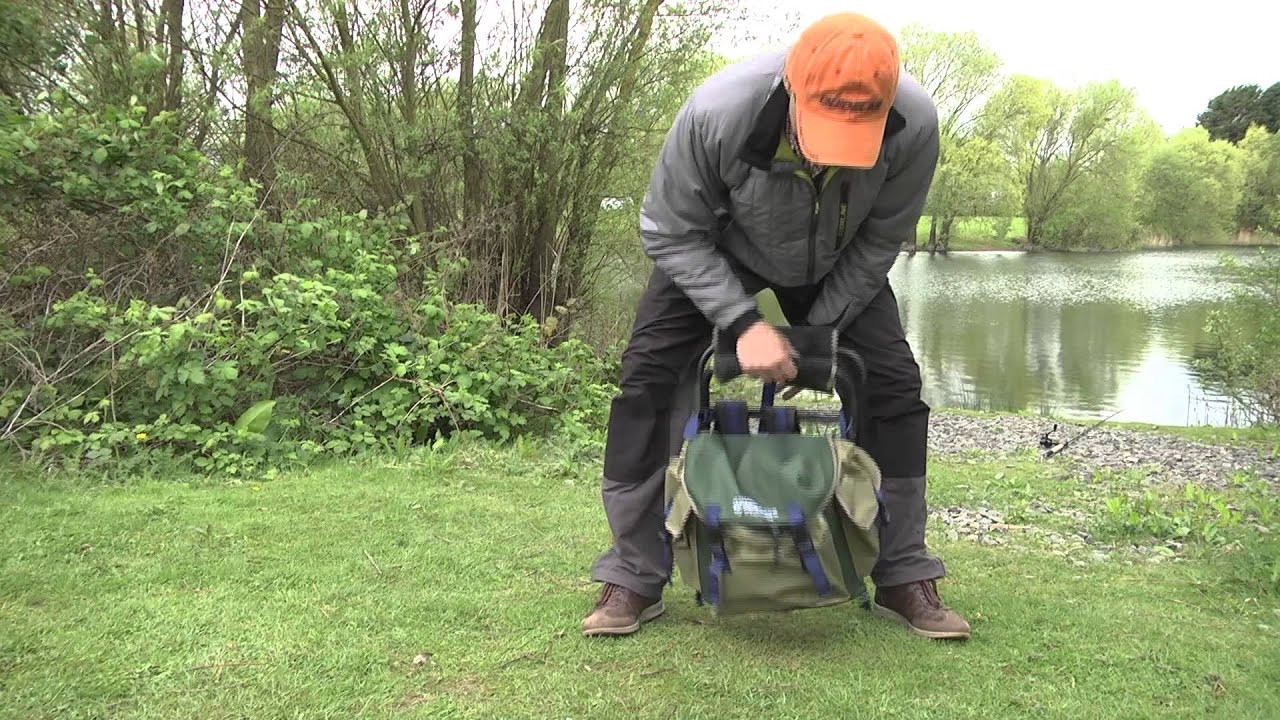 Matt Hayes introduces the new Deluxe Backpack Stool from Adventure