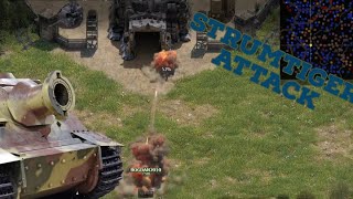 Strumtiger Attack on Heli Base