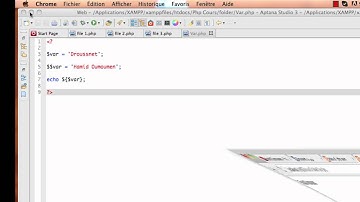 دورة PHP : الدرس 16 (المتغير المتغير Variable Variable)