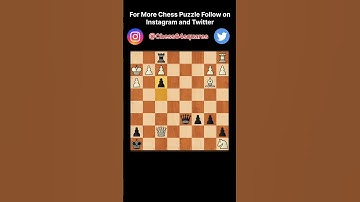 puzzle no-13 checkmate white King in5 moves #chess #chesspuzzle #chesstactics #chessgame #chesscom