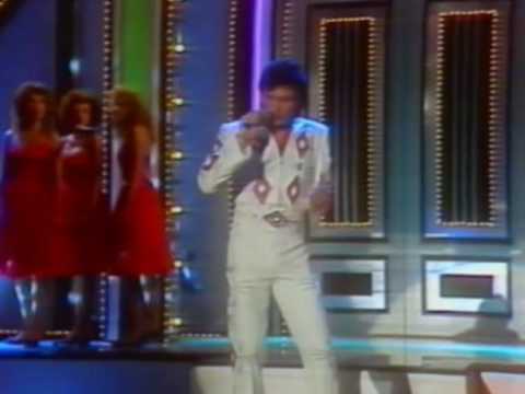 Elvis Imitator Leo Bischof bei der "Rudi Carrell Show" ARD