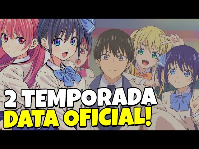 KANOJO MO KANOJO 2 TEMPORADA DATA DE LANÇAMENTO! 2 TEMPORADA ESTREIA EM  2023! 