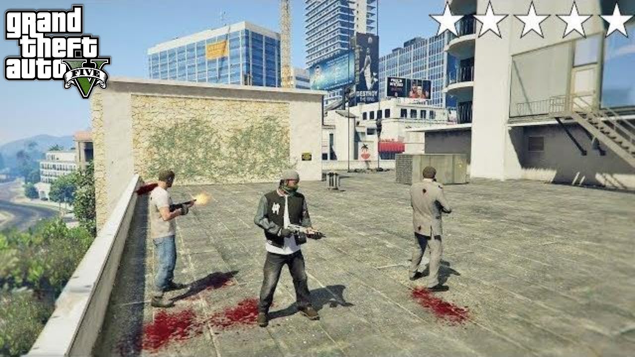 GTA 5 - Franklin, Michael and Trevor's Five Star Escape From THE GENERIC HOTEL! # 100 GTA 5 - Franklin, Michael and Trevor's Five Star Escape From THE GENERIC HOTEL! # 100