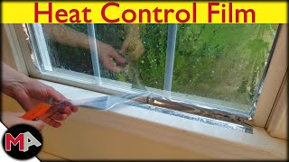 Applying Heat Control Window Film