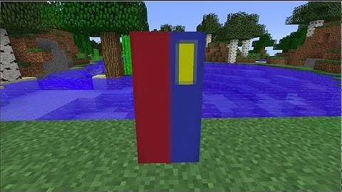 How to make the National Flag of Liechtenstein [LIE]//Minecraft