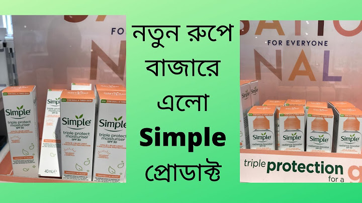 Simple radiance booster spf 30 review năm 2024