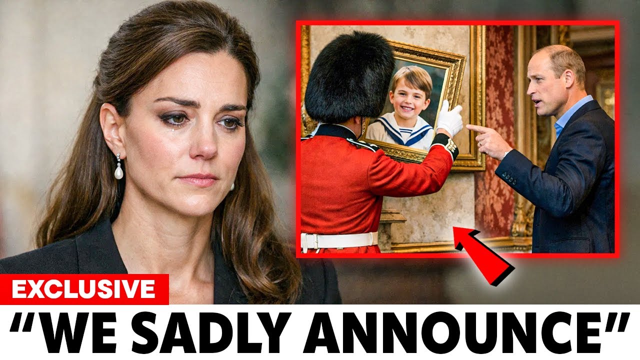 1 MIN AGO: Prince Louis REMOVED From Official Portrait By Palace Order
