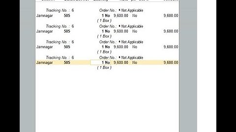 Tally Add On : Automised Item Allocation Entries in Tally Prime Software