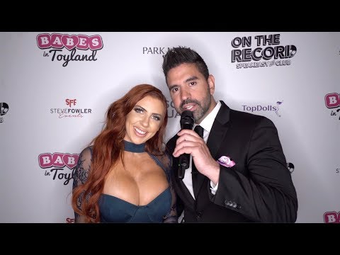 Amanda Nicole Interview 2019 Babes in Toyland Las Vegas Toy Drive Red Carpet