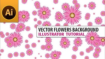 Create A Seamless Vector Flowers Background in Illustrator Tutorial