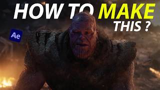 How to Make Thanos Swipe Effect in After Effects (NO PLUGINS)