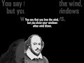william shakespeare | Quotes | You say you love the rain #viralshort #williamshakespear