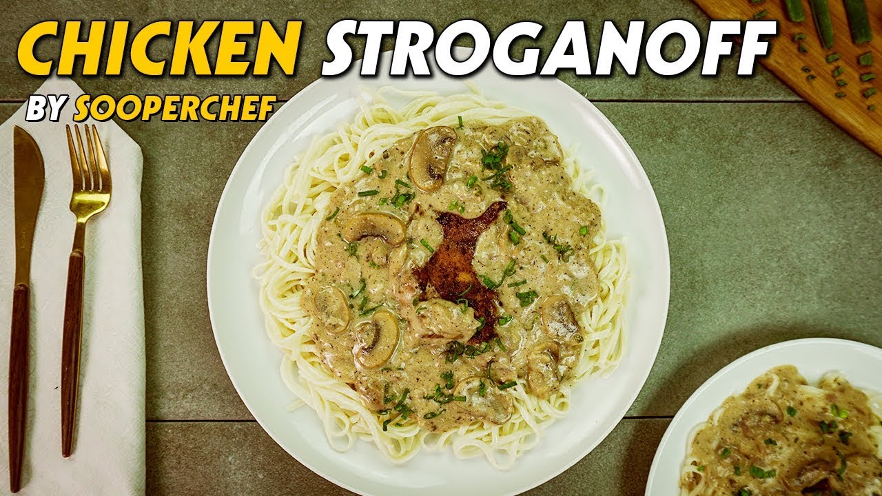 Chicken Stroganoff Recipe By SooperChef By SooperChef