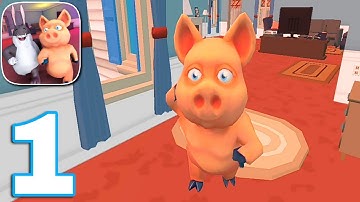 The Scary Piggy Chungus Escape Game Full Gameplay Walkthrough || Level 1 to 10 ||