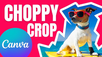 Choppy Crop Effect in Canva - EASY tutorial