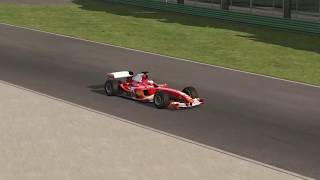 Assetto corsa - ferrari f2004 imola hotlap (1:17.022)