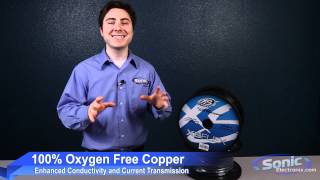 Choice Series 12AWG Oxygen-Free Pure Bare Copper Speaker Wire, 100ft XS Power Wire | True Gauge AWG Copper Power/Ground Cable
