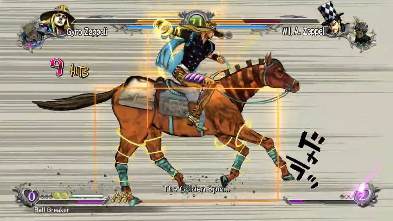 JoJo's Bizarre Adventure: All-Star Battle R: Ranked matches with Gyro