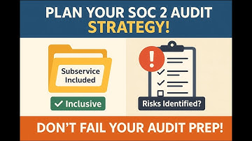 SOC 2 Planning Strategy EXPLAINED: Inclusive Method, Risk Assessments & Subservice Considerations
