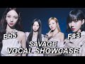 Aespa savage  vocal showcase