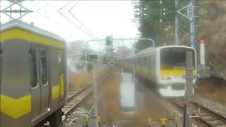 【JR中央線】 E231系500番台A503編成 各駅停車 津田沼行き & E231系500番台A521編成 各駅停車 中野行き 四ツ谷発着