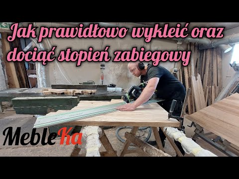 24.Jak prawidłowo wykleić oraz dociąć stopień zabiegowy