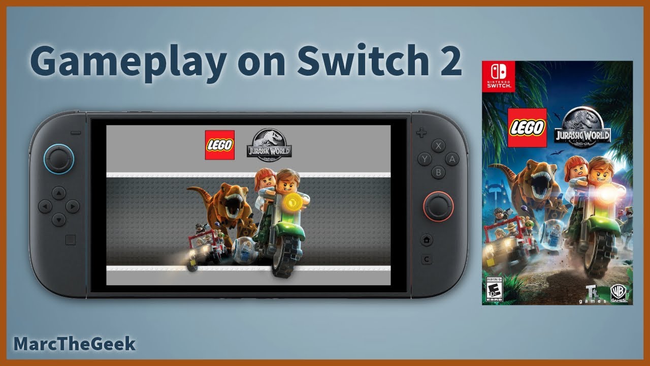 LEGO Jurassic World Revisited on Nintendo Switch 2 - YouTube