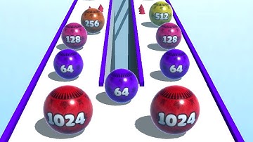 Ball Merge 2048 - All Levels Ball Gameplay Android, iOS ( Level 1920 - 1929 )