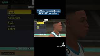 Yk Osiris in park on NBA2K23 Next Gen