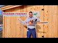 I BOUGHT the New HARBOR FREIGHT ATLAS 80v Battery Operated CHAINSAW (not what I was expecting)