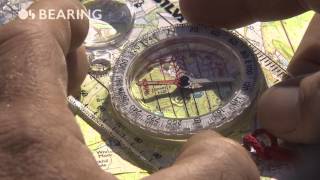 How to take a compass bearing with Steve Backshall and Ordnance Survey screenshot 3