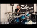 Tony Arco - jazz master - drum lesson on how to play broken jazz time part 3