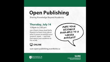 Open Publishing and why it matters