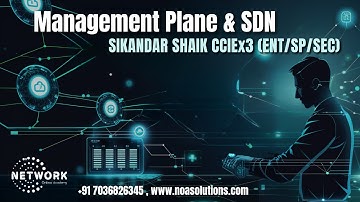 "Mastering SDN Management Plane: Enhancing Network Control with Software-Defined Networking"