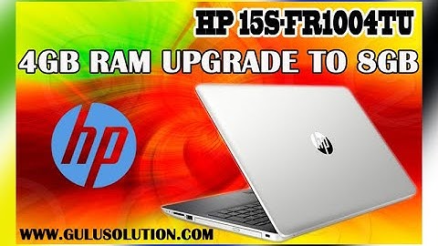 #RAM UPGRADE #hp15s-fr1004tu Laptop (From 4GB to 8GB)II Upgrade Laptop RAM Easily II GULU SOLUTION