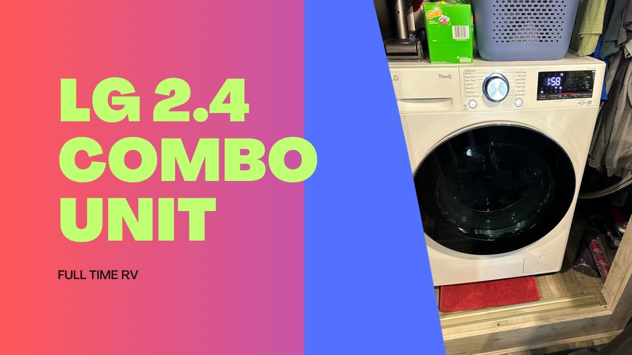LG 2.4 cu. Ventless Washer/Dryer Combo YouTube