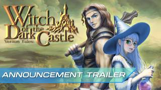 Witch of the Dark Castle - Announcement Trailer | Digital Gamebook RPG with Dice & Choices