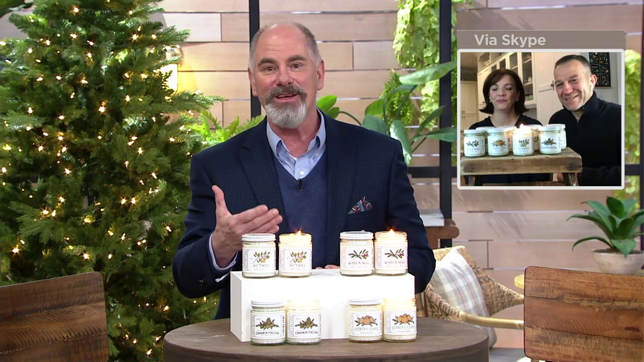 Finding Home Farms Set of 2 Medium 7.5-oz Glass Jar Candles on QVC