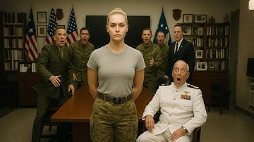 Een commandant betwistte haar gezag – en kwam er toen achter dat hij met een viersterrengeneraal ...