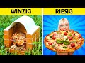 GROßE vs. KLEINE SPEISEN || Leckere Rezepte, die du ausprobieren solltest