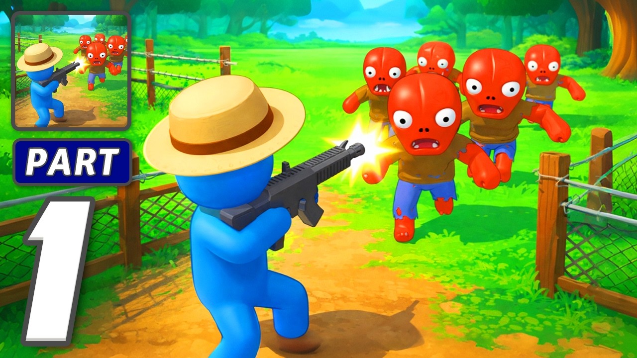 Defend The Plants - Gameplay Walkthrough Part 1 - Protect Greens At All Costs (iOS, Android)