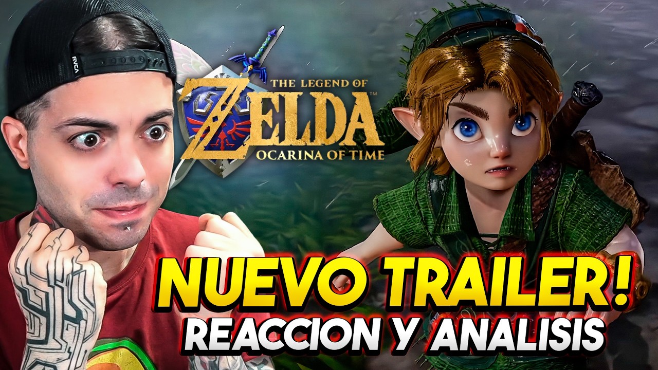 🔥 TRÁILER FINAL de ZELDA Ocarina of Time REMAKE… ¡REACCIÓN y ANÁLISIS!