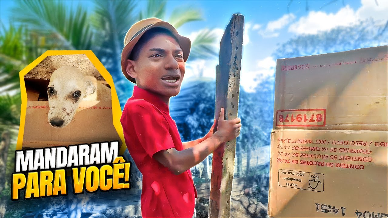 MANDARAM UM CACHORRO PARA BETO TIZIU CUIDAR 😂😂 | BETO TIZIU