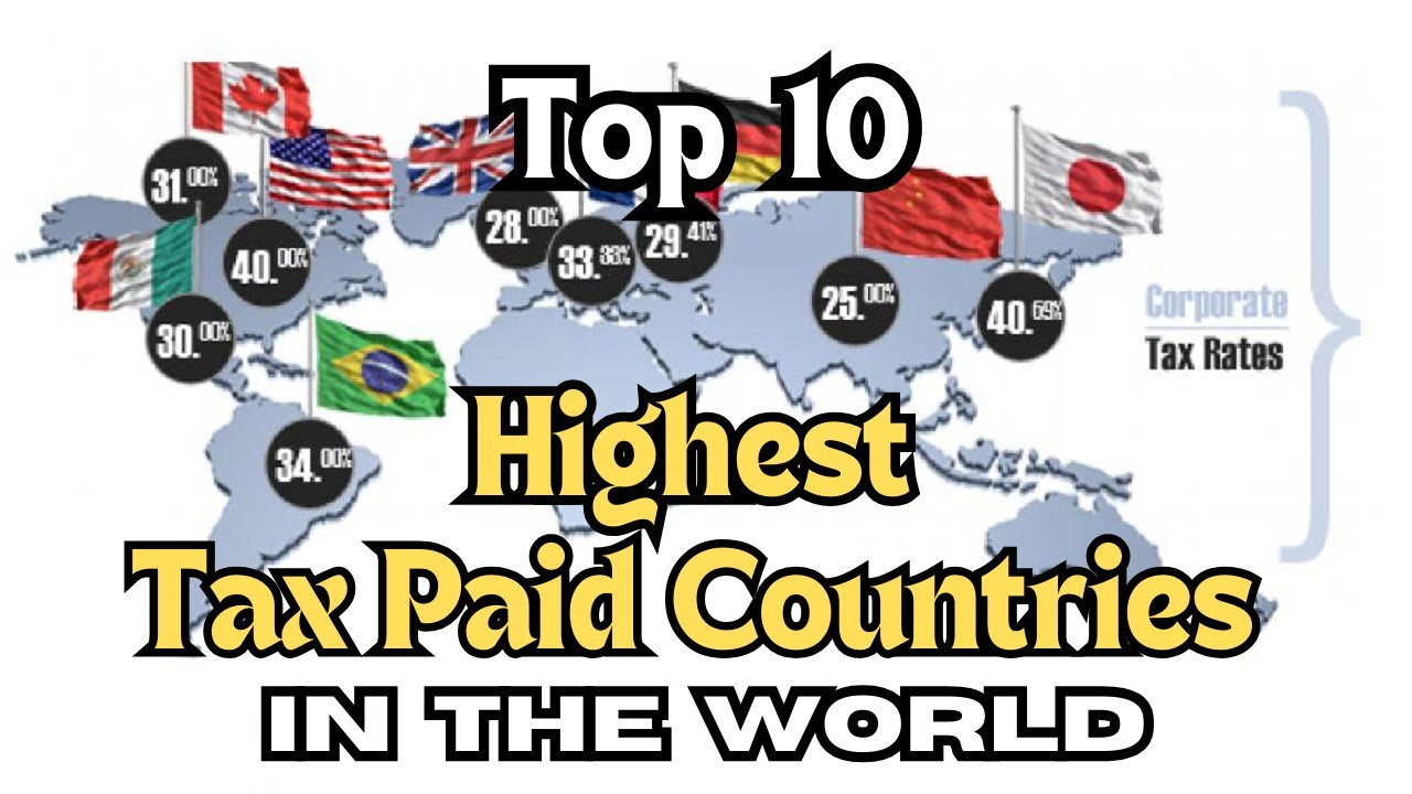 Top 10 Countries With Highest Tax Rates 2023 The Real Story Behind