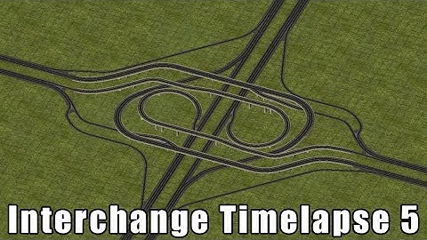 SimCity 4 Interchange Timelapse 5