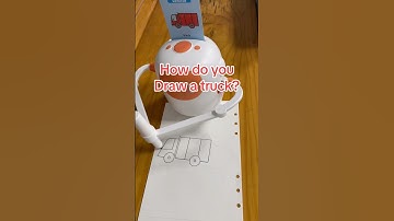 How do you draw a truck? #drawing #funny #robotart #draw #draw #ai #robot #toys #kids