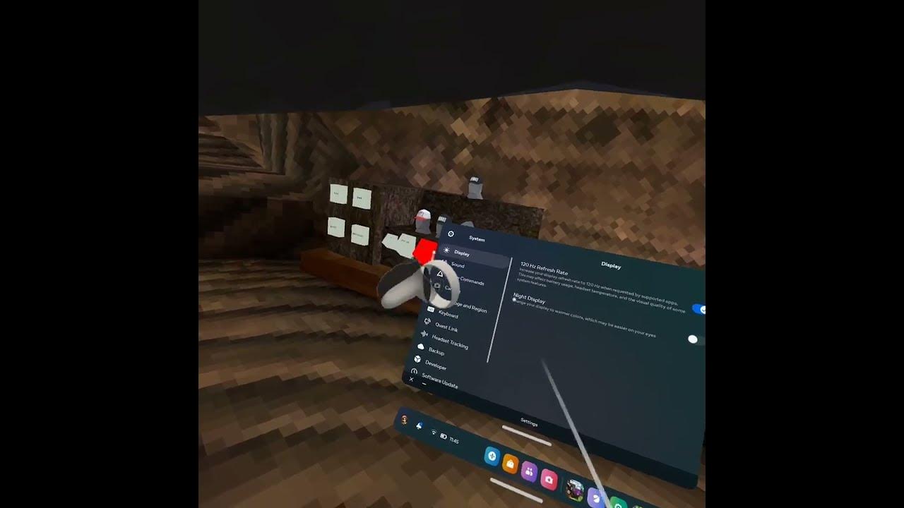 How to get 60 hertz on Oculus Quest 2. YouTube