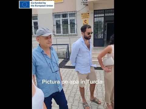 Atelier de pictura pe apa în Turcia